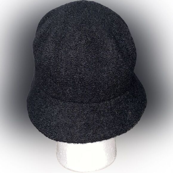 Talbots 100% Wool Black Bucket Hat - Picture 4 of 6